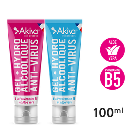 100ml Tube Gel Hydroalcoolique - Colis de 100pcs